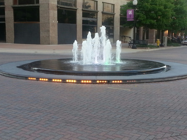 Bartlett Square Fountain